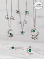 Emerald Candle - Emerald Jewelry Collection Made with Crystals From Swarovski®