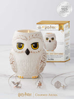 Harry Potter Hedwig Owl Candle - 925 Sterling Silver Hedwig Owl Necklace Collection