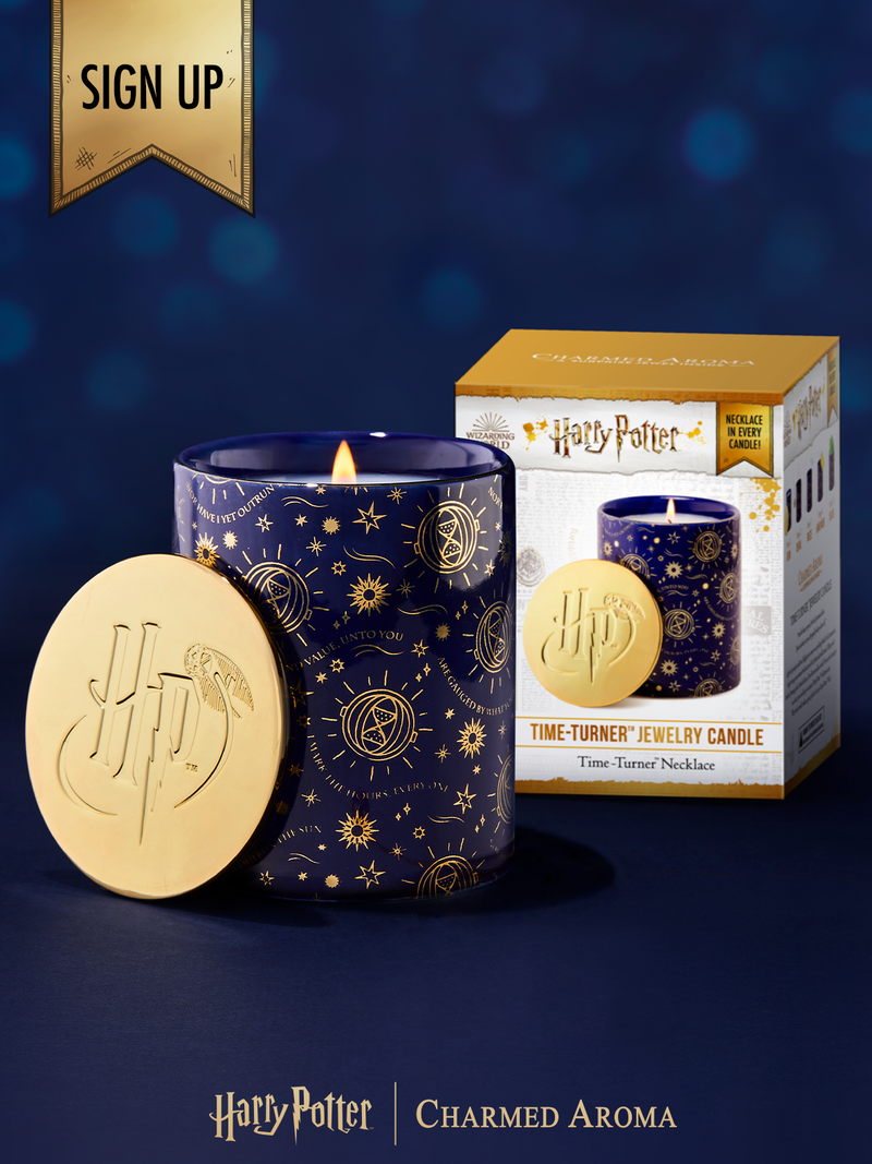 Harry Potter Time-Turner Candle - Time-Turner Necklace Collection