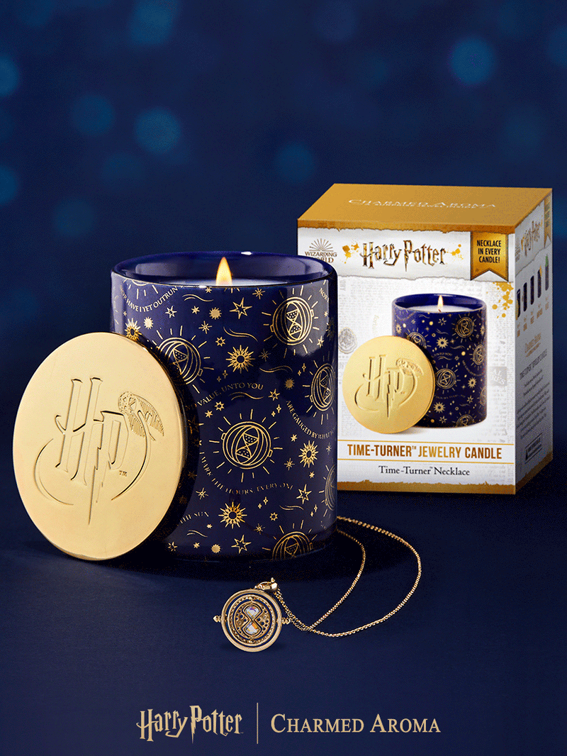 Harry Potter Time-Turner Candle - Time-Turner Necklace Collection