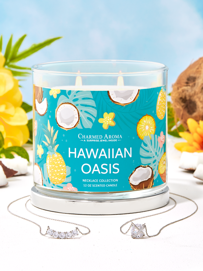 Hawaiian Oasis Candle - Necklace Collection