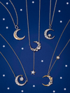 Sweet Dreams Moon Bath Bomb - Moon Necklace Collection