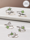 Peridot Candle - Peridot Jewelry Collection Made With Crystals From Swarovski®