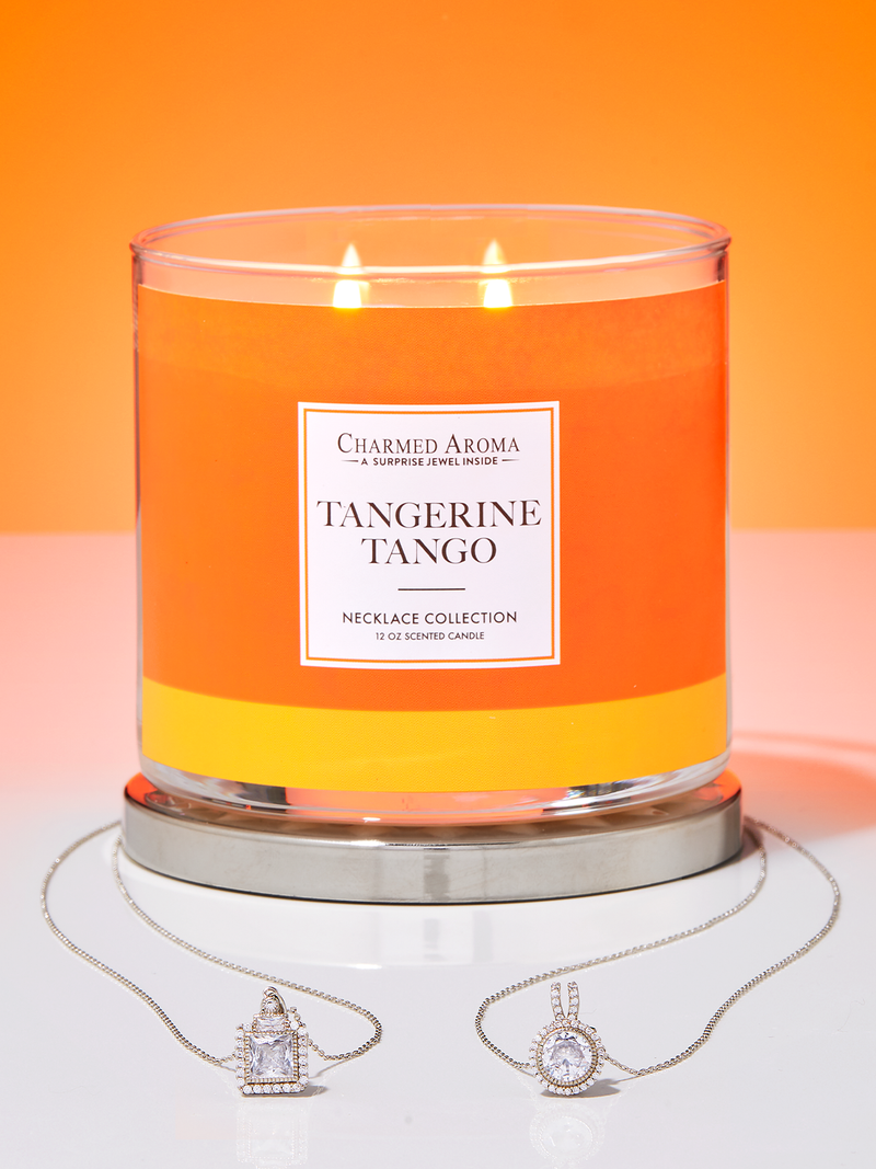 Tangerine Tango Candle - Necklace Collection