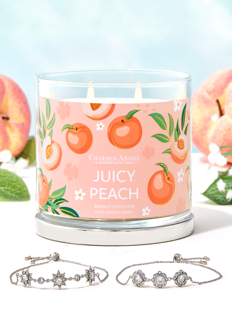 Juicy Peach Candle - Bracelet Collection